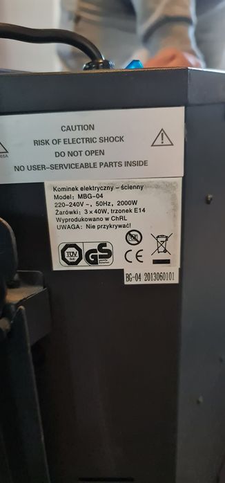 Kominek elektryczny