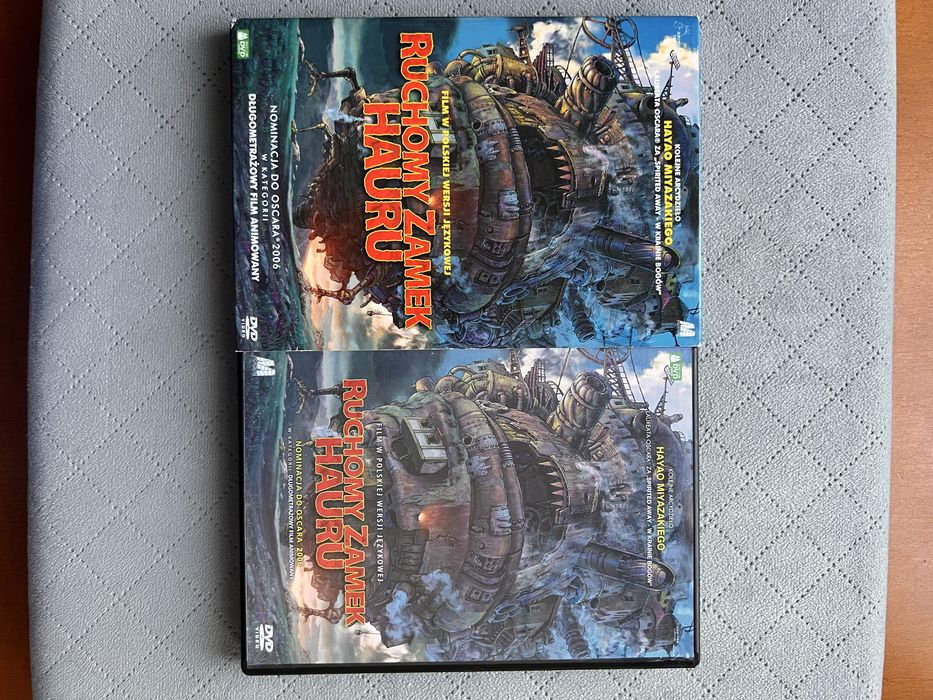 Ruchomy zamek hauru dvd studio ghibli