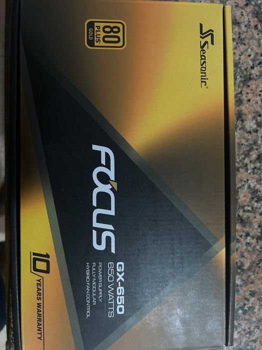 Fonte focus GX-650w full modular