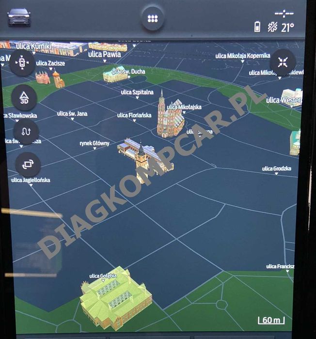SYNC 4 Ford MUSTANG MACH-E  Edge F-150 Bronco Konwersja USA - EU