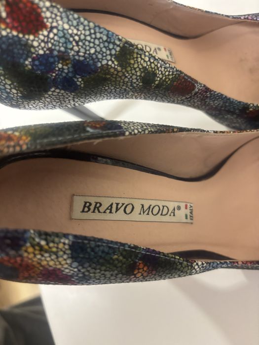 Damskie buty szpilki skóra naturalna
