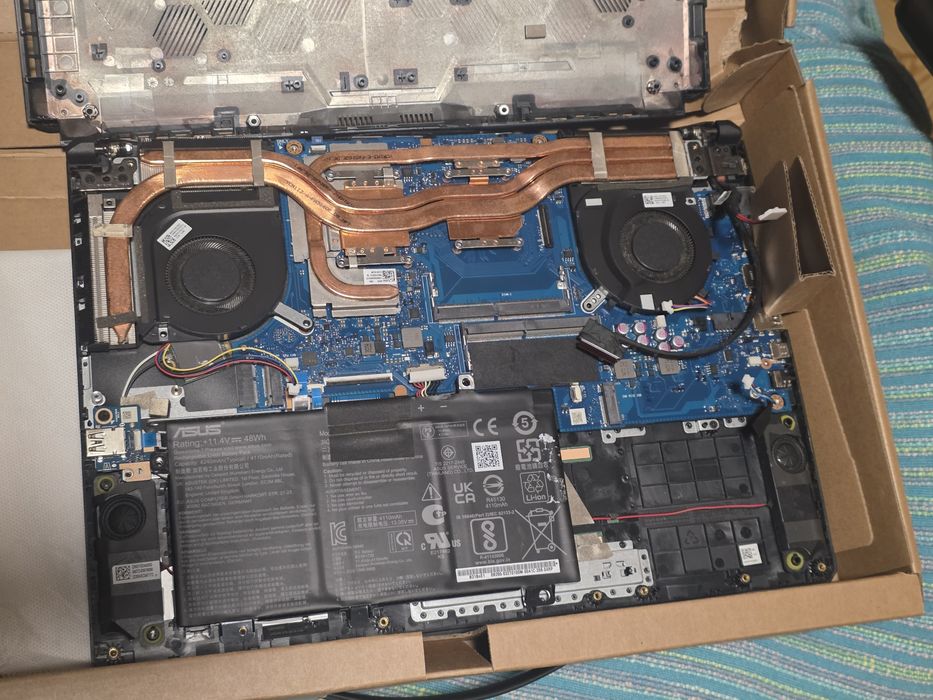Portátil Asus tuf-gaming peças