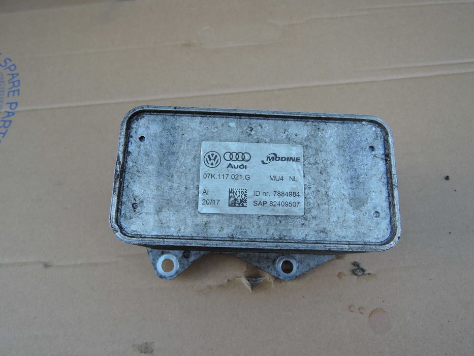 vw audi q3 rs3 rsq3 2.5 tfsi dnw daz chłodnica oleju
