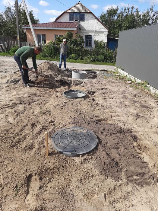 Колодцы под ключ, Копка Канализации, Копка Септика, Вигрибние ями