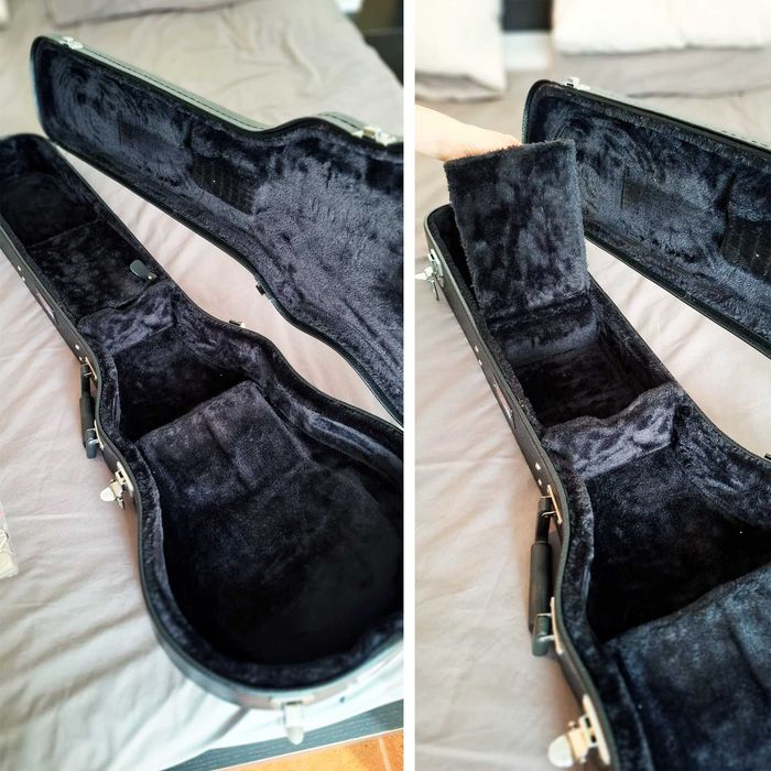Guitarra ESP Ltd EC-401 + case rígido Gator