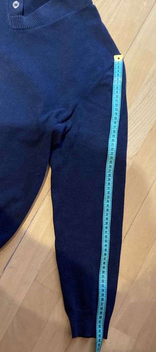 granatowy sweter, XL, "Brice", 60 zł