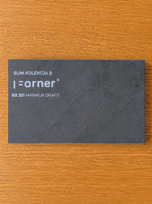Blat kompaktowy Forner 12 mm BB301 Marmur Grafit – cięcie na wymiar