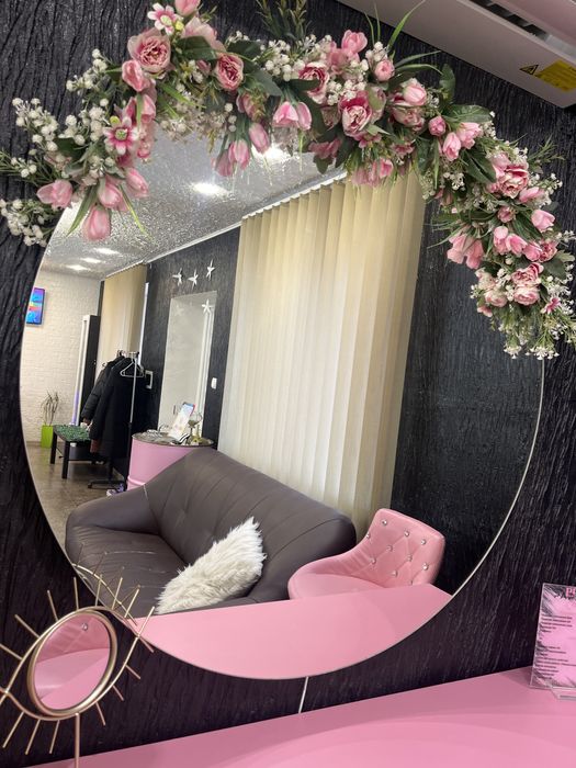 Дзеркало кругле з підсвіткою