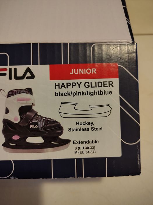 Łyżwy 34/37 regulowane damskie