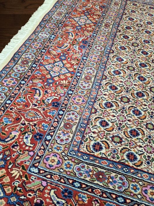 Rękodzieło - Luksusowy perski dywan Moud z Iranu  - 170 x 240 cm