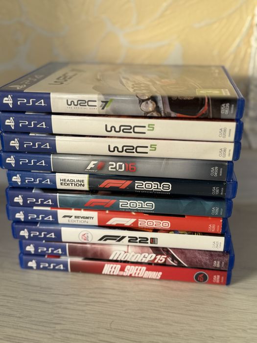 Диски/Ігри гонки Ps4/Playstation 4