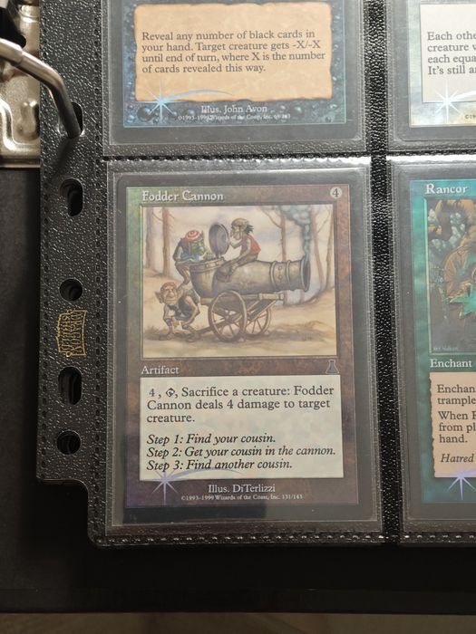 7 cartas FOIL Vintage - Urza's Destiny Magic the gathering