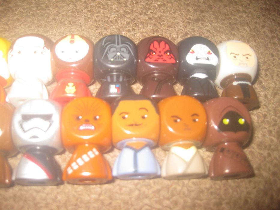 Lote 15 Figuras Star Wars Bustz (Campanha Continente 2017/2018)
