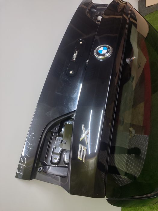 Ляда БМВ Х5 Ф15 Крышка Багажника верхняя Багажник BMW F15 Кляпа Стекло