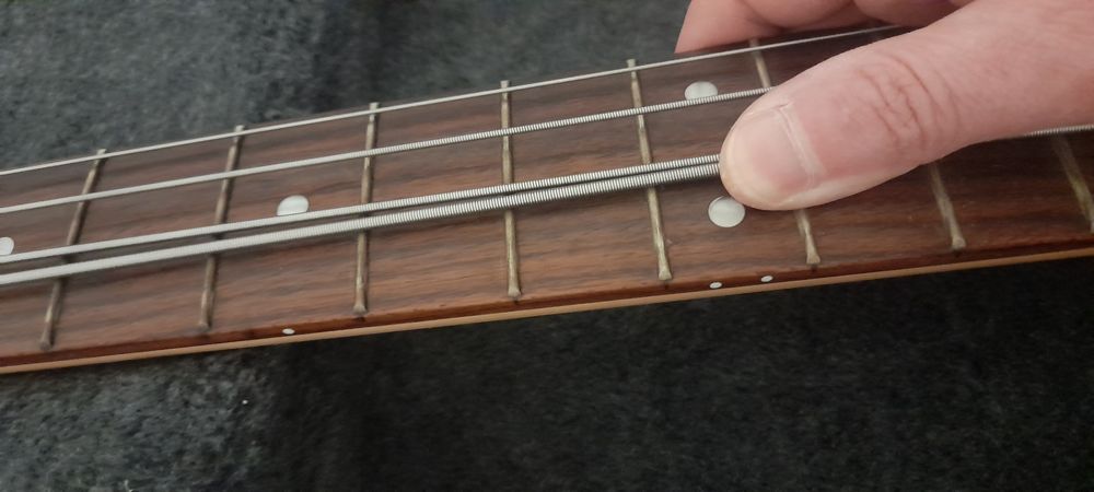 Gitara bass basowa 4 strunowa yamaha BB N4 1996r futerał kabel pasek