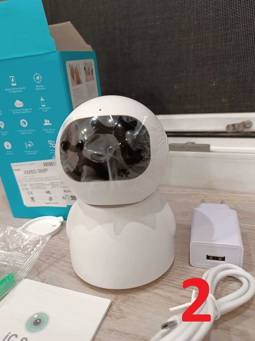 JIENUO 2 MP, IP-камера Wi-Fi, AI, Ночное видение, icsee, НОВАЯ