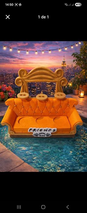 Sofa para bonecos Friends