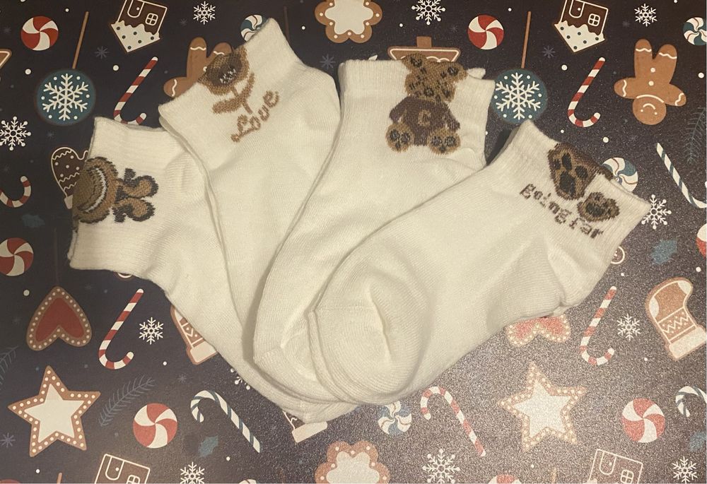 Zestaw skarpet 4 sztuki 35-36