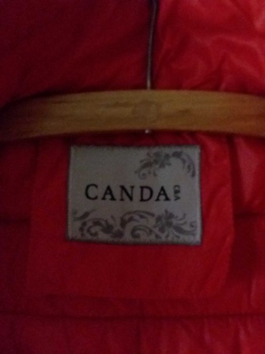 Kamizelka Canada 44 pikowana malinowa czerwień