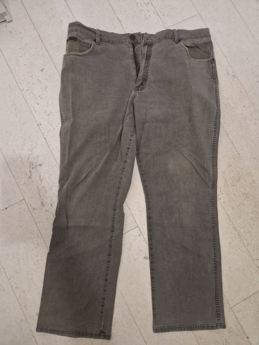 Wrangler Texas Stretch W40 L30 jeansy spodnie szare