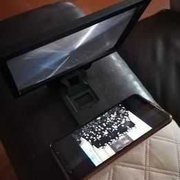 Lupa Filme em HD 3D portátil lupa para telefones móveis