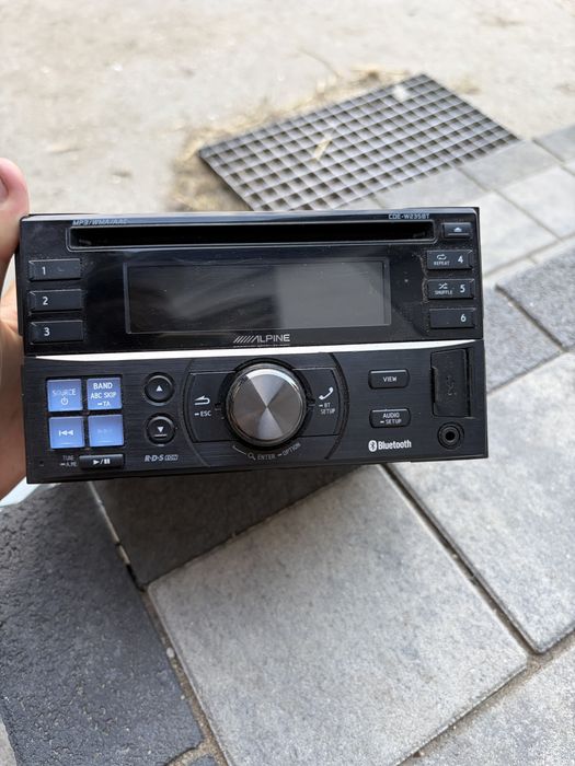 Radio Alpine CDE-W235BT 2-din BLUETOOTH