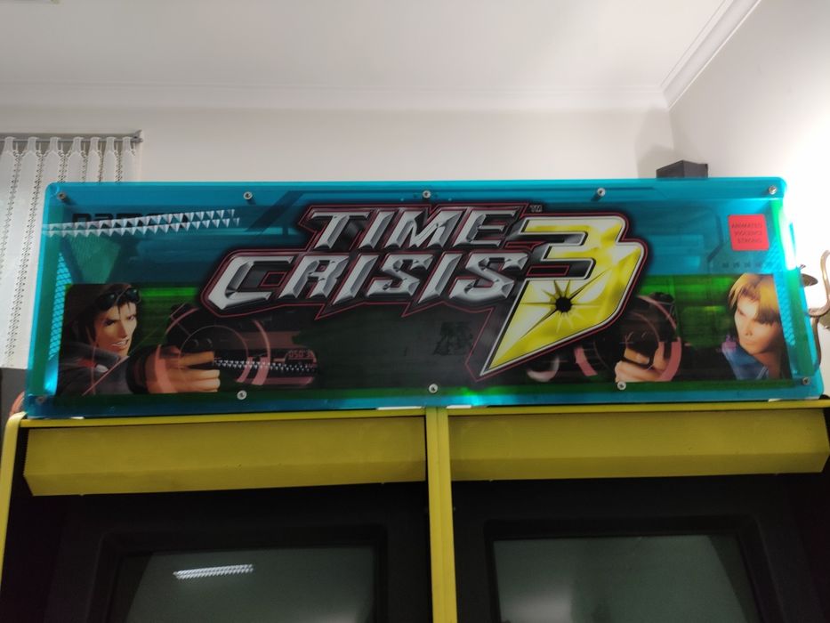 Máquina de tiro time Crisis 3 twing 1750