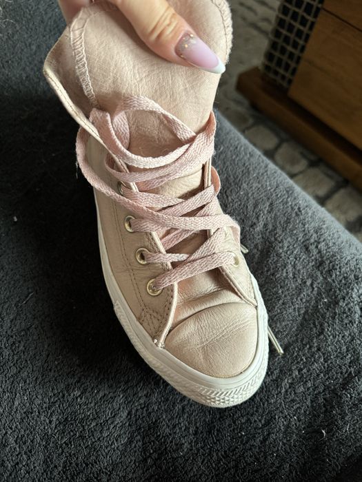 Converse trampki skorzane