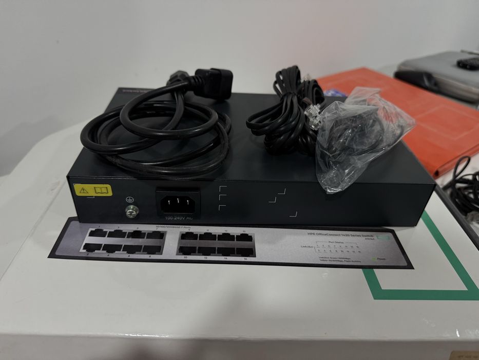 Switch HPE OfficeConnect 1420 – 16 Portas Gigabit