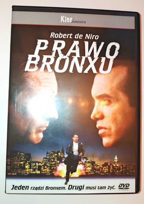 Film DVD Prawo Bronxu wersja polski, English. Płyta w dobrym stanie