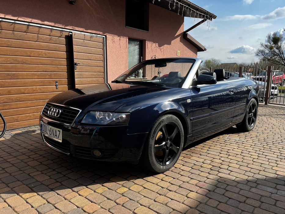 Audi a4 cabrio 1.8 turbo manual stan bardzo dobry