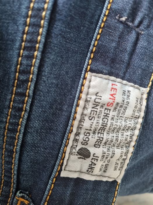Granatowe spodnie Levi's Engineered Jeans rozmiar s/m
