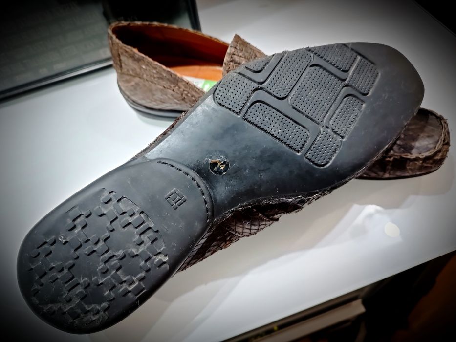 Sapatos Vintage Cohibas em Pele