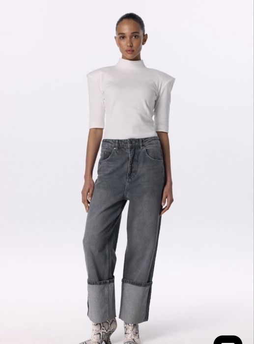 Джинси bazhane сірі