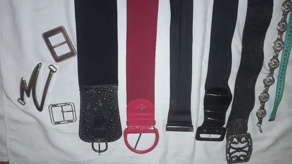 Ремні вінтажні жіночі,пряжки