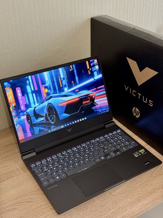 Надёжный игровой ноутбук HP-Victus-15 (i5-13420H/RTX3050-6Gb-75W) new