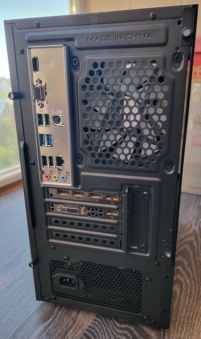 Новий ігровий комп'ютер системний блок Intel i3 14100f 16Gb DDR4 512Gb m2 SSD 500Gb HDD GTX1080Ti 11Gb