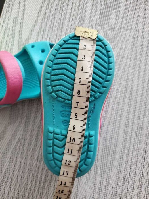 Босоніжки Crocs Crocband, C5, Digital Aqua, 22-23 б/в