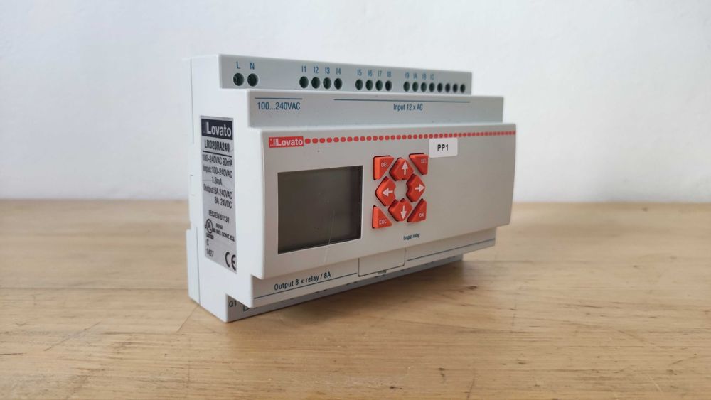 Sterownik Lovato LRD20RA240 | PLC | 100-240VAC | Sprawny