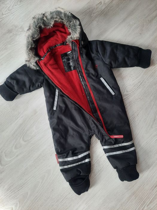 Теплый зимний комбинезон термокомбинезон  Lundmyr 6-12мес 70-82см