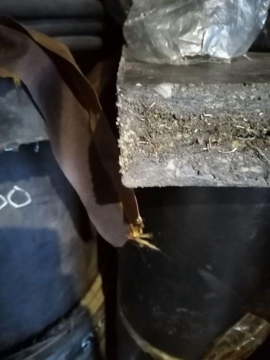 Шкребок гумовий, армований, на отвал, для ковшей на снігоприбиральні