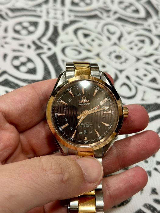 Годинник  OMEGA  AQUA TERRA 150M Gold  AAA+