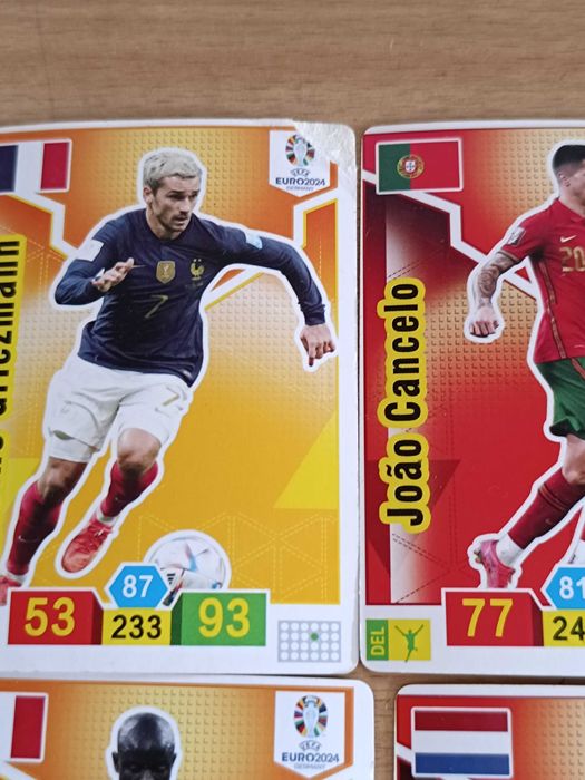 9 cartões UEFA Euro 2024 Alemanha