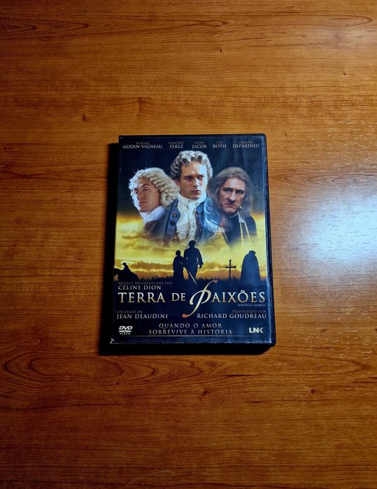 TERRA DE PAIXÕES (Tim Roth/Gérard Depardieu) com música de Céline Dion