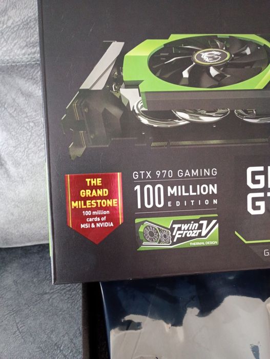 Видеокарта MSI GTX 970. 100 Million Edition.