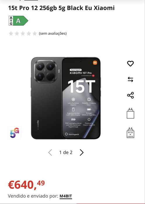 15t Pro 12 256gb 5g Black