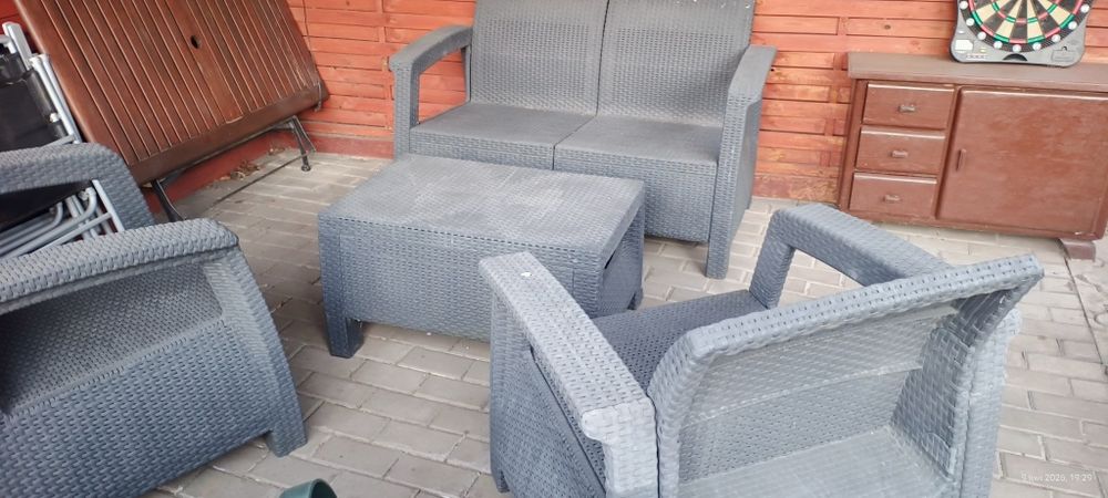 Meble ogrodowe 4 elementowe