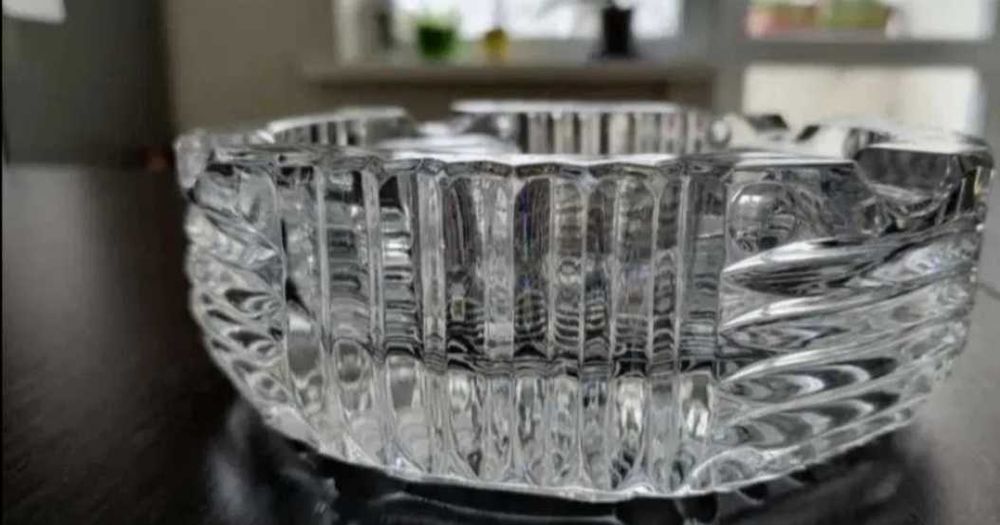 Пепельница хрусталь Чешский