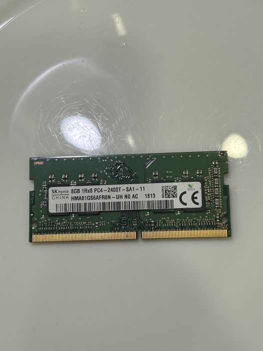 Оперативна пам'ять 8GB DDR4 SK hynix 2400MHz для ноутбука: 840 грн