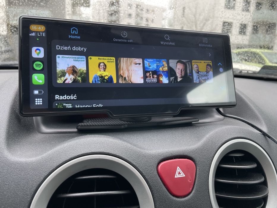 Nawigacja , rejestrator - stacja multimedia Android Auto / Carplay